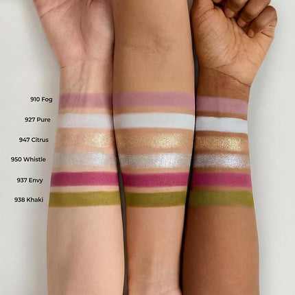 Laka Mono Single Eyeshadow, High Pigment Eye Shadow, Easy Apply, Long Lasting Color, Smooth Blendable Formula, Vegan, K-Beauty (#938 Khaki)