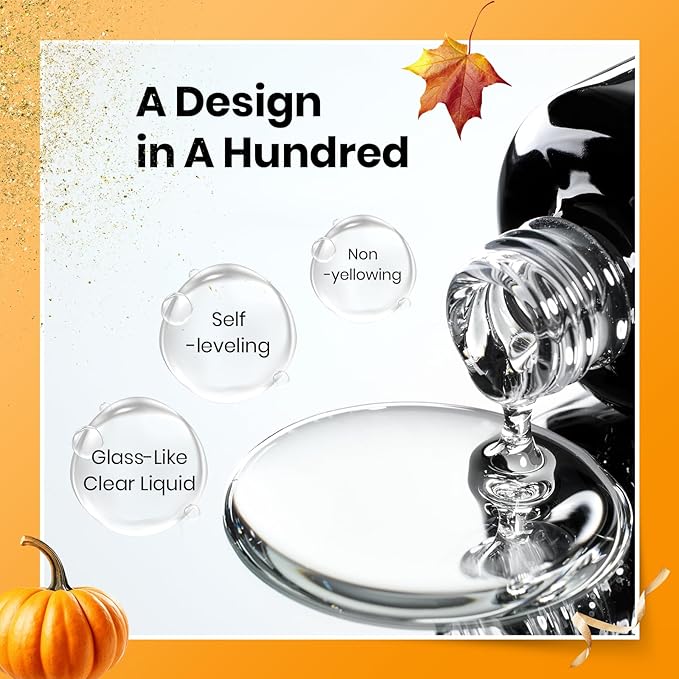 Beetles Blooming Gel 15ml Clear Uv Led Blossom Fall Halloween Nails Gel Polish for Spreading Effect Marble Natural Stone Watercolor Floral Print Soak off Diy Nail Art Design Manicure Gift for Women