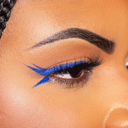 Kimchi Chic Beauty Stage Proof Eyeliner, Waterproof & Smudge-Proof Creamy Pigmented Pencil, Ultra Creamy, Long-Lasting Liner with Jojoba Oil & Shea Butter, Vegan & Cruelty-Free, 04 Cobalt Blue