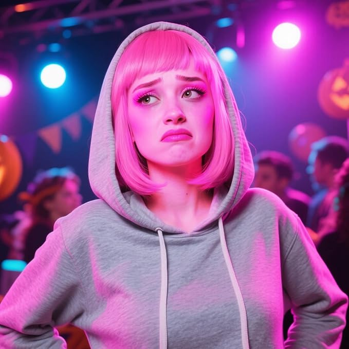 Pink Face Paint Stick,Water-Based Pink Body Paint Stick,Washable Full-Coverage Halloween Face Painting for Monster Lion Tiger Costume,Professional SFX Makeup for Cosplay ,1.06 OZ