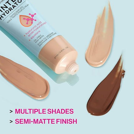 wet n wild Bare Focus Tinted Hydrator Matte Finish, Medium Tan, Oil-Free, Moisturizing Makeup | Hyaluronic Acid | Sheer To Medium Coverage (Pack of 2)