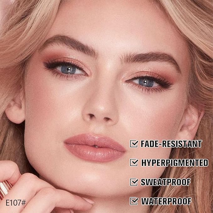 6Pcs Eyebrow Pencils for Women,Wooden Hard-Core Dark Brown Eyebrow and Eyeliner Pencil,Long Lasting Waterproof and Sweat-Proof,Beginner Makeup Brow Pencil,Create a Natural Eye Brow Makeup,Vegan