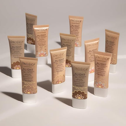 Pacifica Beauty Alight Multi Mineral BB Cream - Shade 3, Makeup, Hyaluronic Acid, Skin Tint, Makeup Primer, Iluminator, Minimize Pores, Fine Lines, Uneven Skintone, Vegan, 1 fl oz (1 Count)