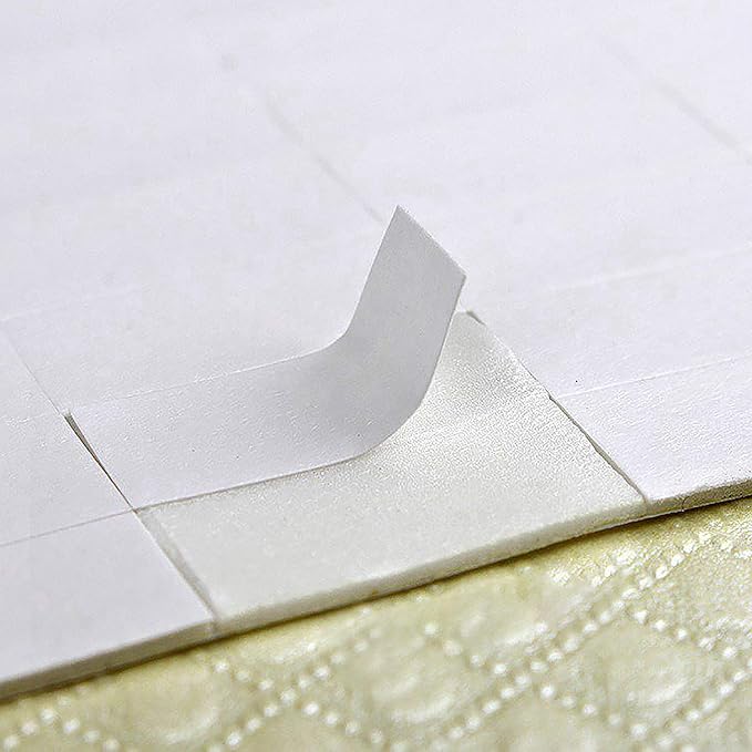 Noverlife 780PCS Nail Art False Tips Double-Sided Sponge Glue Adhesive Tape, Pre-Cut Self-Adhesive Foam Strips Fixing Sticker for Nail Design Gel Polish Color Display Card Book