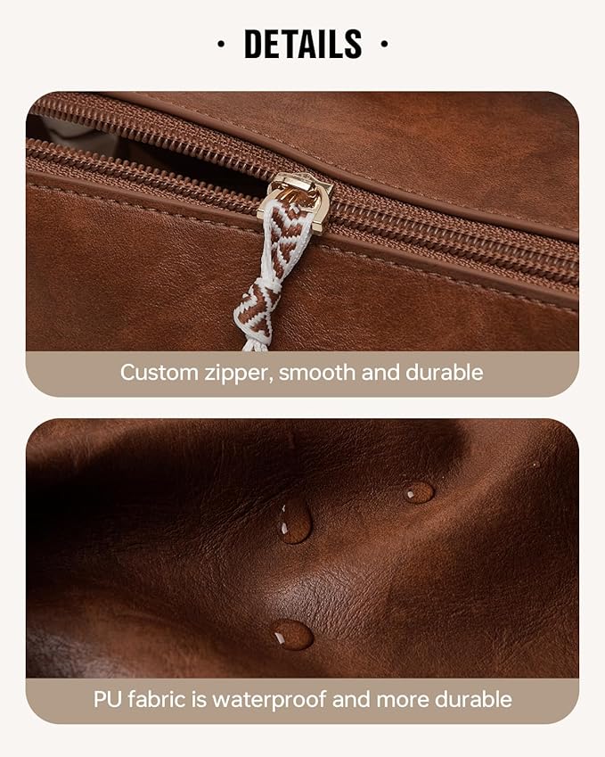 EACHY Travel Makeup Bag,Large Capacity Cosmetic Bags for Women,Waterproof Portable Pouch Open Flat Toiletry Bag Pattern Makeup Bag