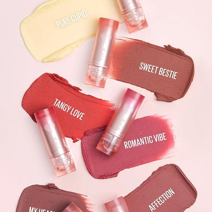 Kaja Love Blur Lip Balm - 06 Affection | Soft & Comfort Semi-Matte Blurring Daily Color Lip Balm | Shea Butter, Avocado Oil, Citrus Unshiu Peel Extract, Vitamin E Infused |4g / 0.14oz.