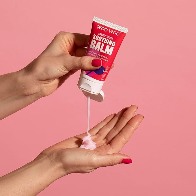 Tame It! Hair Removal Cream 100ml, Jojoba Aloe Vera - Saddle Sore! Soothing Moisturising Balm 50ml, Chamomile Rosehip Oil