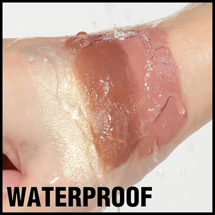 FALOCUTUS 3 Pcs NEUTRAL Contour Stick Set,Cream Blush & Highlighter Bronzer Pen,Long Lasting & Smooth Natural Face Contouring Illuminator,Professional Makeup Kit for All Skin