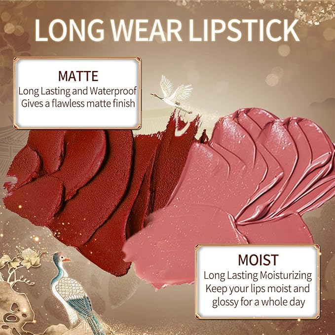 Catkin Semi-Matte Lipstick Hydrating High Impact Color Infused with Vitamin E and Avocado Oil Smooth Soft Texture Long Lasting Matte Finish 173