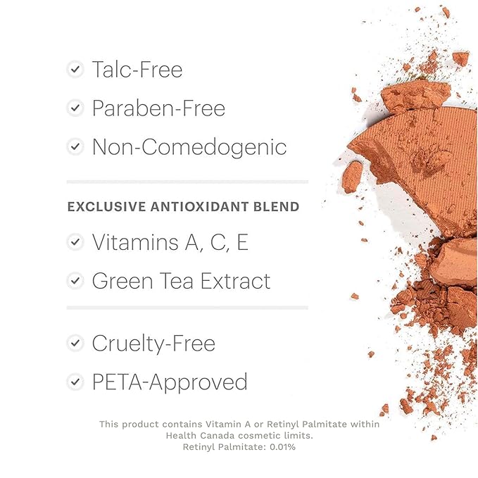 Glo Skin Beauty Pressed Base Powder Foundation Makeup (Honey Medium) - Flawless Coverage for a Radiant Natural, Second-Skin Finish