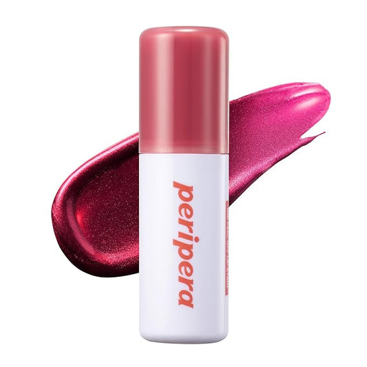 Peripera Ink Peel Off Lip Stain - Long Lasting, Transfer-Proof, Waterproof Korean Lip Tint with Color-Changing Peel-Off Formula (02 DEAR ROSE)