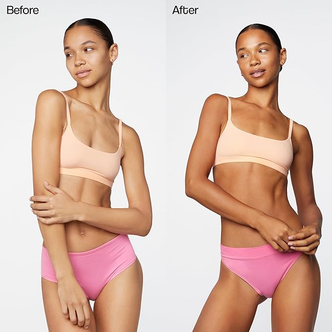 Tanologist Dark Self Tan Mousse, Clear Self-Tanning Mousse, Streak-Free, Natural Glow, No Fake Tan Smell Or Orange Tone, Long Lasting, Clean Ingredients, Vegan, 6.76 fl. oz/200 ml Bottle