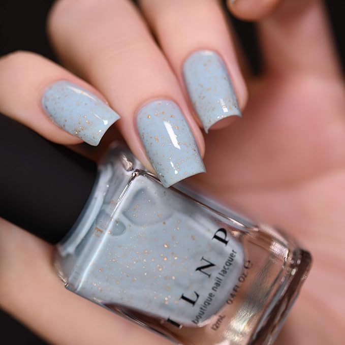 ILNP Snow Globe - Pastel Blue Holographic Nail Polish
