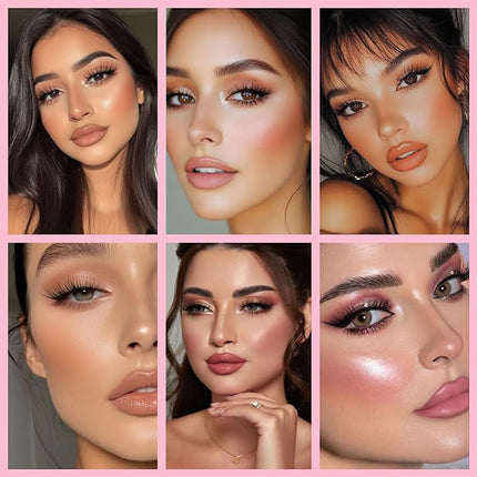 Manga Lash Clusters, 640 Pcs Eyelashes Clusters Extensions 9-16mm Individual Lashes D Curl Fluffy Wispy False Eyelashes Thin Band (30D&40D)