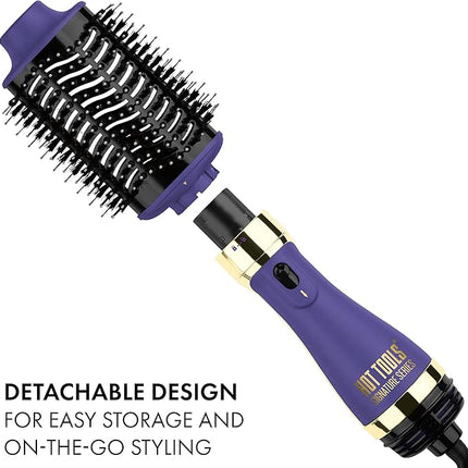 Hot Tools Pro Signature Detachable One Step Volumizer and Hair Dryer | Style, Dry & Brush ,2.8 Inch One Step
