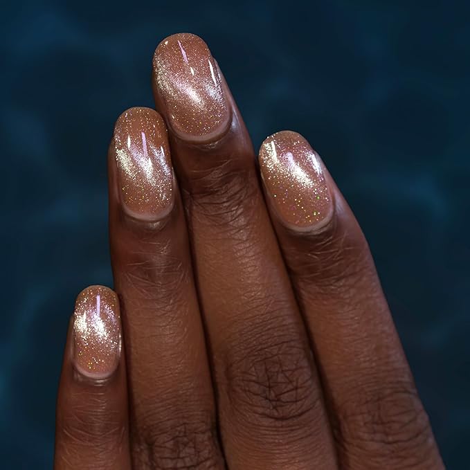 ILNP Sandbar - Sandy Beige Magnetic Holographic Nail Polish