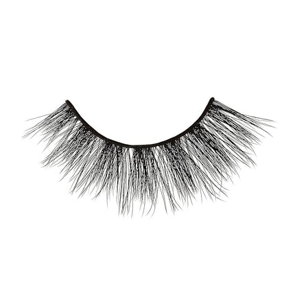 KISS Lash Couture LuXtensions Collection False Eyelashes, Flat Lash Technology, Super Slim Lash Band, Real Lash Extension Fibers, Reusable, Style ‘Cashmere’, 14mm, 1 Pair Strip Lashes