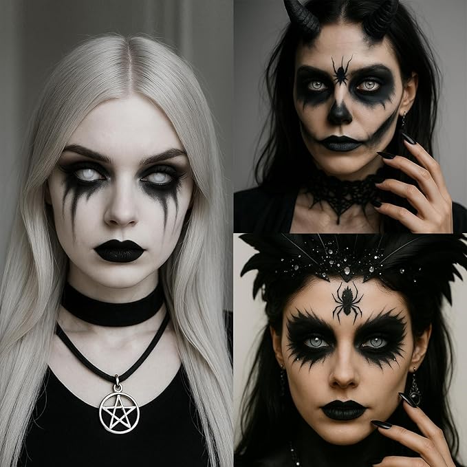 BADCOLOR 3PCS Black Face Body Paint Stick Set for Adults Children, Non-Toxic Hypoallergenic Eye Black Sticks for Halloween Baseball, Softball, Football, Lacrosse, Soccer, Hockey