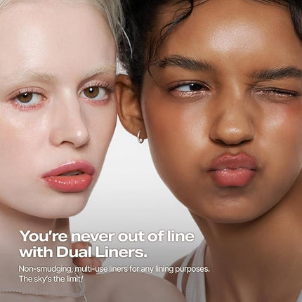 2aN Color Play Dual Liner | 2-in-1 Aegyo-sal & Shading Pencil | Long-Lasting Pearl & Matte Duo Liner for K-Idol Eye Makeup | Easy to Blend, All-Day Wear (0.006oz+0.02oz) (03 Taro Bunny)