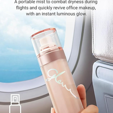 MISSHA Glow Skin Balm To Go Mist, 4-in-1 Hydrating, Refreshing, Makeup-Enhancing, Portable Dewy Glow Spray