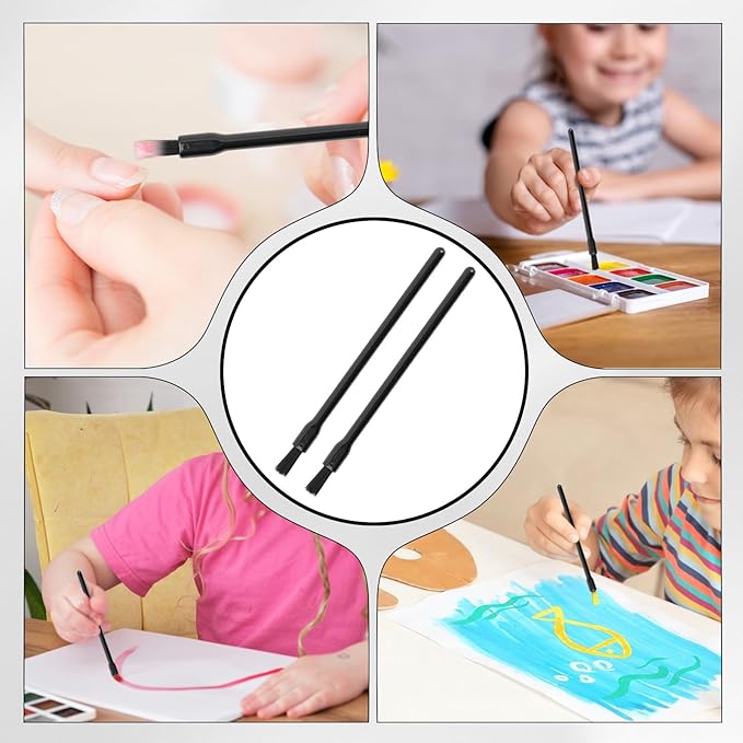 200 Pcs Disposable Nail Polish Brushes for Makeup, Nail Polish Applicator for Women