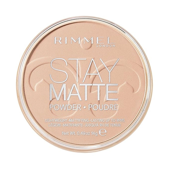Rimmel London Stay Matte Long Lasting Pressed Powder - 003 Peach Glow