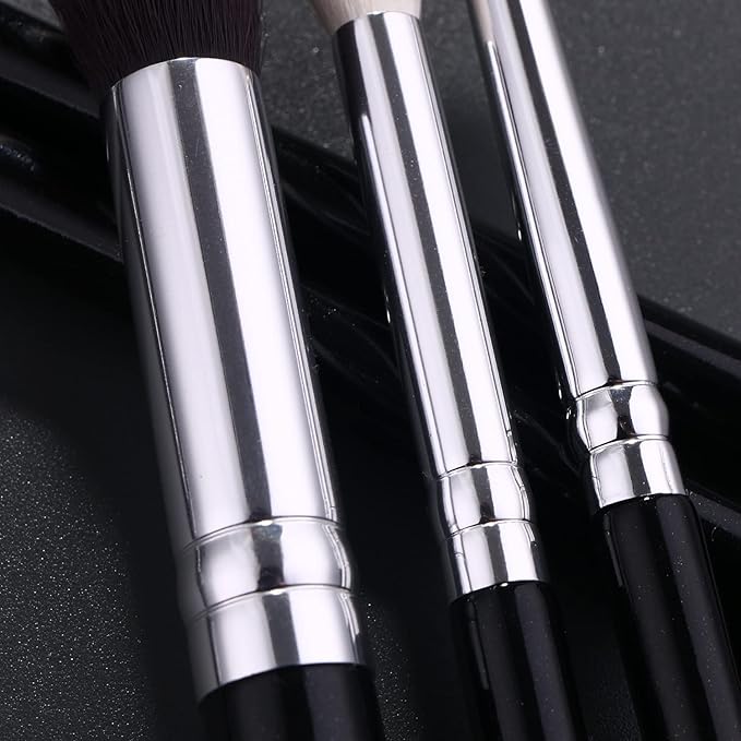 12pcs eye brush set, Eye Makeup Brush Set，Professional Blending Eyeshadow Makeup Brushes for Concealer Eyebrows Eyeliner, Soft Hairs & Wood Handle(LH08, Count, 12)