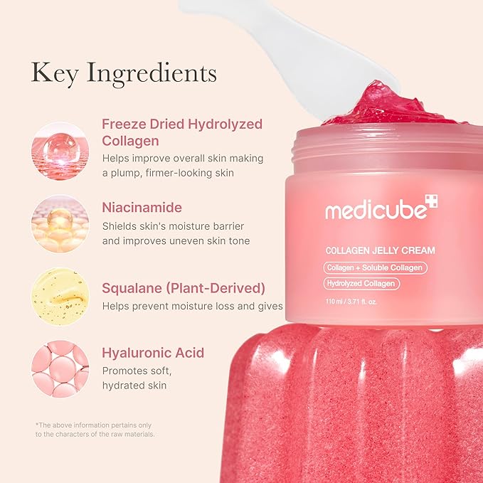 medicube High-Tech Radiance & Firming Duo: Medicube Age-R Ultra Tune 40.68 and Collagen Jelly Cream 110ml