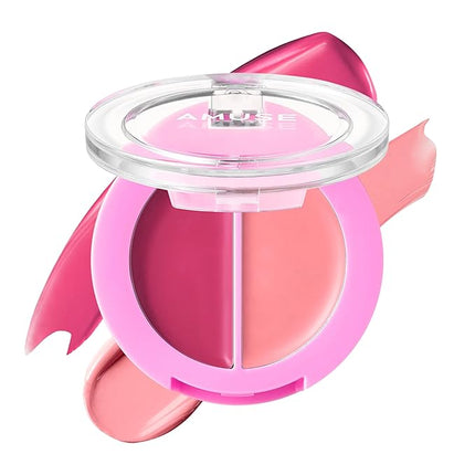 Amuse SEOUL Lips and Cheeks Healthy Balm 04 GRAPE BALM | Moisturizing, Glossy, Creamy Texture, Lightweight, Dewy Finish, Natural-looking Color, K Beauty Makeup, Vegan (1.5g / 0.05 oz)