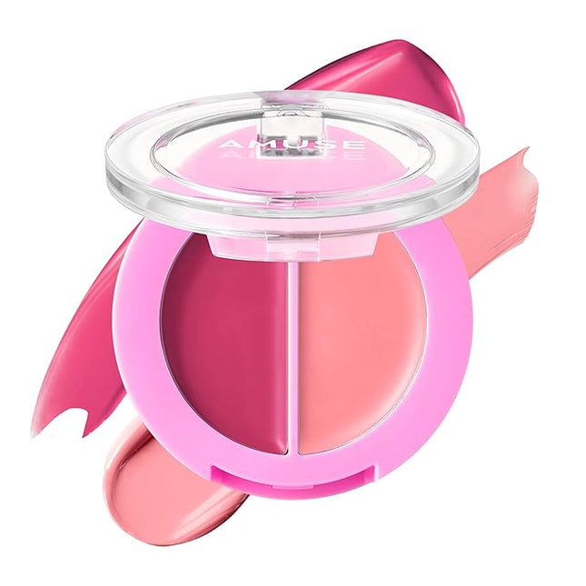 Amuse SEOUL Lips and Cheeks Healthy Balm 04 GRAPE BALM | Moisturizing, Glossy, Creamy Texture, Lightweight, Dewy Finish, Natural-looking Color, K Beauty Makeup, Vegan (1.5g / 0.05 oz)