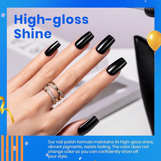 Beetles White Gel Nail Polish Black Gel Polish Kit 2 Pcs 15ml Black And White Polish French Nails Soak Off Led Nails Art Manicure Salon Diy at Home