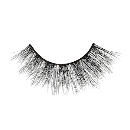 KISS Lash Couture LuXtensions Collection False Eyelashes, Flat Lash Technology, Super Slim Lash Band, Real Lash Extension Fibers, Reusable, Style ‘Cashmere’, 14mm, 1 Pair Strip Lashes