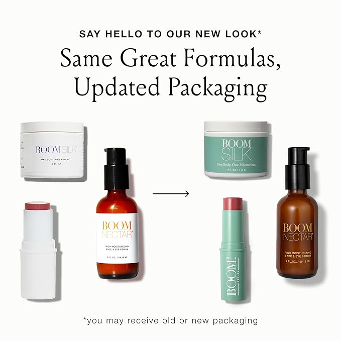 Boomsilk ® Face Moisturizer Cream, Rejuvenating Face Lotion & Facial Moisturizer for Mature Skin with Olive Oil, Beeswax & Honey, Hydrating Body Lotion for Women, Boom Beauty by Cindy Joseph, 4 oz