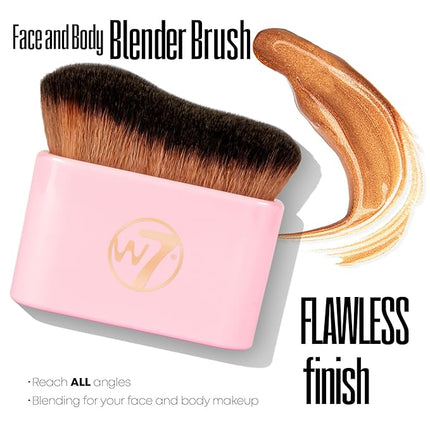 W7 Golden Glow Drops Essential Trio - 3Pcs - Liquid Bronzing Drops, Moisturizer & Body Brush