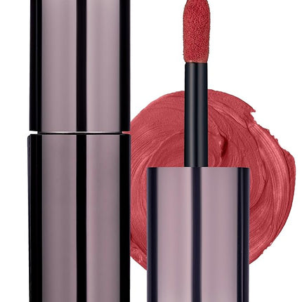 HEVVYMAKEUP Blurring Effect Lip Tint - Airy Velvet Matte Lips - Vegan, Longwear, Vibrant, Buildable Creamy Soft Texture - Korean Lip Makeup, Dear Sorbet, 0.13 fl.oz.