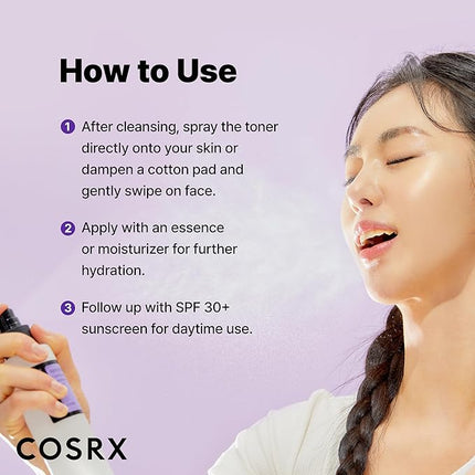 COSRX AHA/BHA Treatment Toner 5.07 fl.oz/ 150ml, Facial Exfoliating Spray for Whiteheads, Pores, & Uneven Skin, Korean Toner, Not Tested on Animals, Korean Skin Care