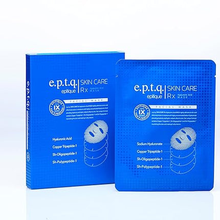 Skin Care Hyaluronic Acid Mask, Moisturization, Nourishment, 0.85fl oz x 5ea