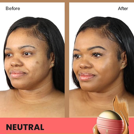 Konfident Glow Skin Tint – Honey Harmony Hydrating Oil-Free Glass-Skin Foundation, Buildable Light-to-Medium Coverage, 30 ml – Inclusive Clean Makeup for Radiant Confidence