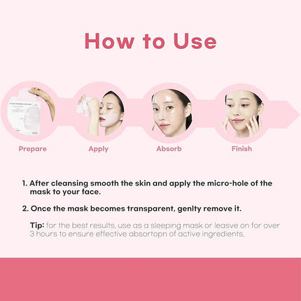 Deep Collagen Overnight Mask for Glass Skin, Hydrating Mask, Dewy Plump, Firming, Pore minimizer for face, Wrinkle Care, Moisturizer Korean Skin Care 4ea