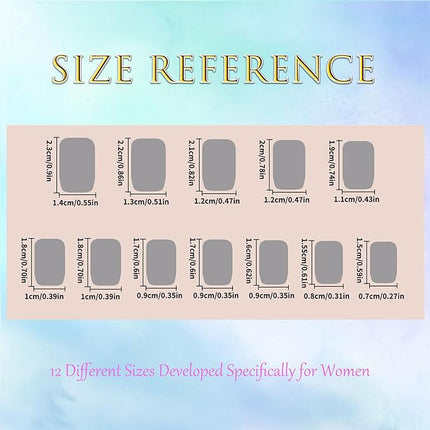 Halloween Press on Nails Medium Square French Tip Fake Nails Black Glitter Gradient Acrylic Nails with Spider Design Glossy Full Cover Glue on Nails Reusable Stick on Nails for Women 24 Pcs