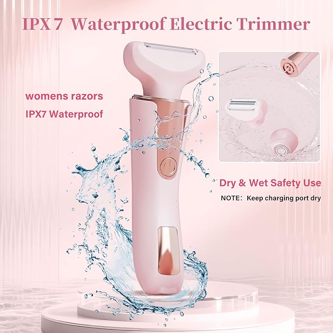 Electric Razors for Women Bikini Trimmer for Women Shaver for Women Private Area Travel Razors for Women Bikini Trimmer Hair Removal Device Bikini Shaver Womens Facial Hair Remover