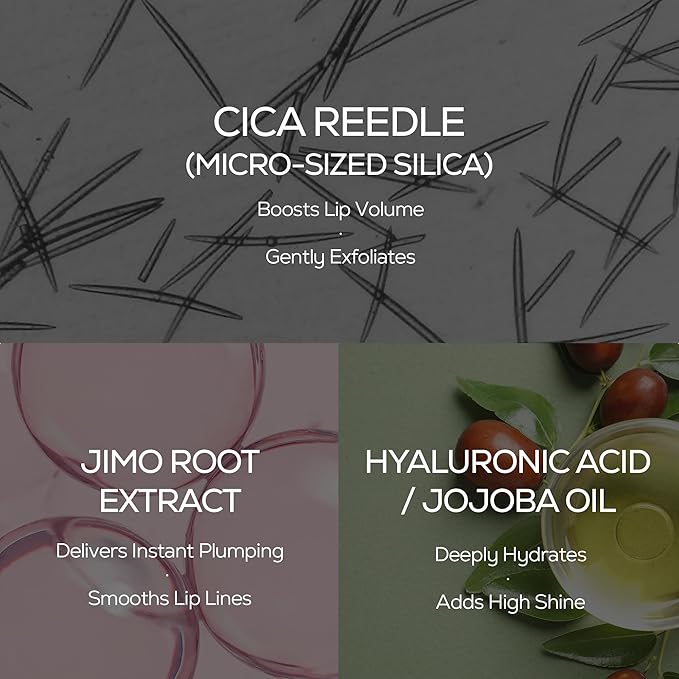 VTCOSMETICS Reedle Shot Lip Plumper, 0.15 oz (4.3 g), Moisturizing, Transparent, Lip Gloss, Fragrance-free, Korean Cosmetics (Expert)