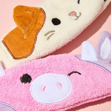 TONYMOLY x Squishmallows Patty Plush Headband – Soft & Cozy Hair Accessory for Skincare, Makeup, and Relaxation – Cute, Gentle, and Functional