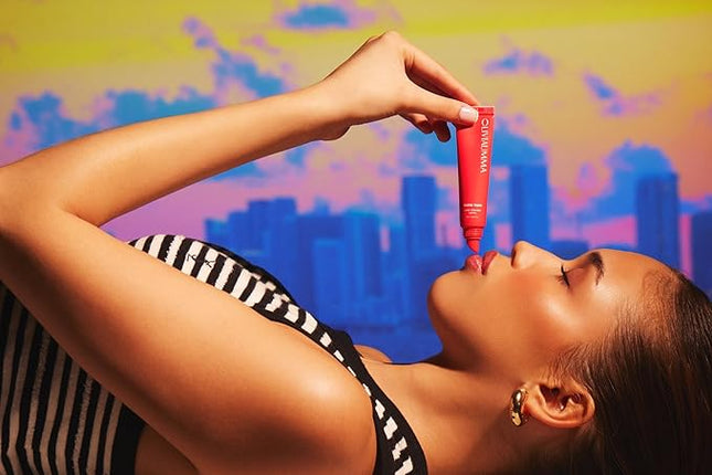 OLIVIAUMMA Glow Ceramide Liptox Miami Vibes – Moisturizing Korean Lip Gloss for Women to Hydrate and Glow with Shea Butter & Ceramides – Lipgloss for Dry, Chapped Lips – 15 ml