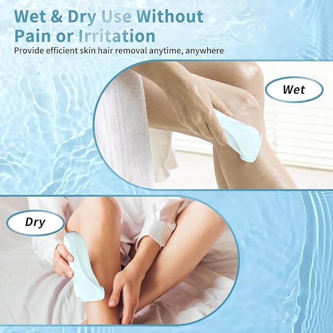 Livora Electric Shaver for Women, Bikini Trimmer for Women, Silk Glide Pro Shaver, 2 in 1 Electric Razors for Women, Waterproof Painless Wet & Dry, Removable Head for Bikini, Legs, Body