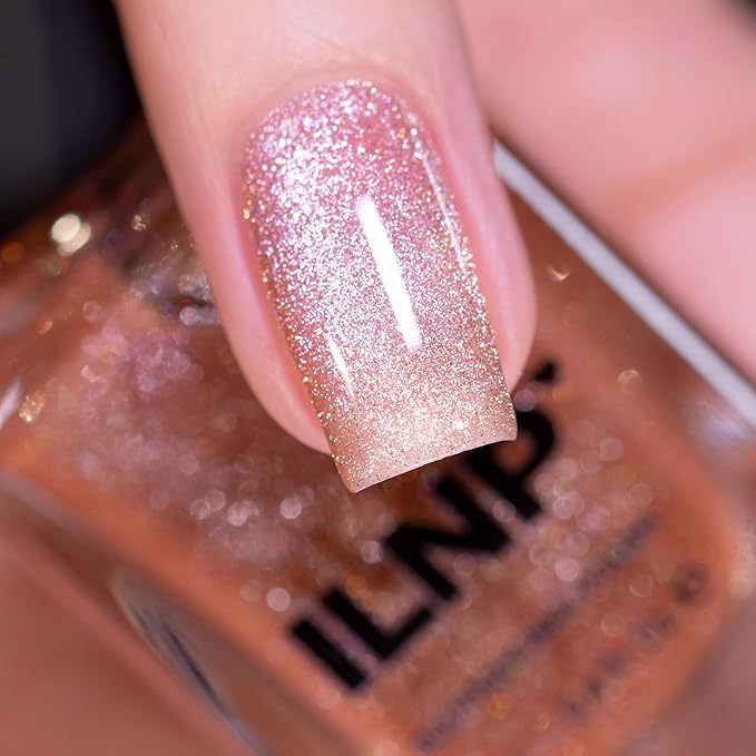 ILNP Sandbar - Sandy Beige Magnetic Holographic Nail Polish