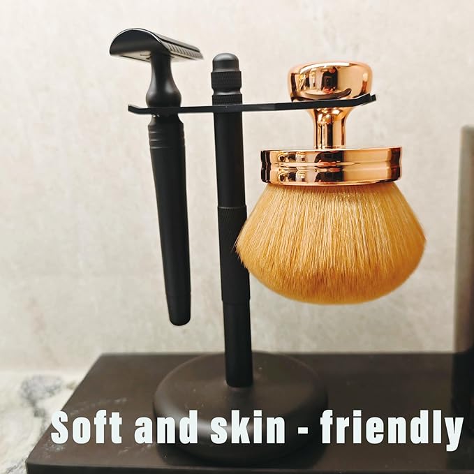 Extra Large Body Makeup Brush For Self Tanner, 3 Inch Self Tanning Blend Brush Kabuki Brush For Bronzers, Large Self Tanning Brushs for Face and Body Makeup Brush Application