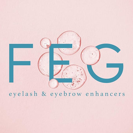 FEG Eyelash Rapid Eye Lash Growth Serum | For Lash and Brow | Creates Longer & Darker Eyelashes | Eyelash Enhancing Serum to Help Lengthen, Thicken and Darken Your Eyelashes | Single Pack