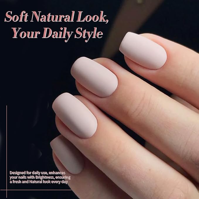 BORN PRETTY Pink Nude Gel Nail Polish 6 Colors Soak Off Nail Art Design Salon Home Manicure Gift