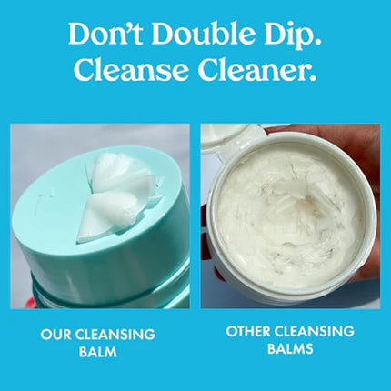 Kopari Ceramide Grinding Cleansing Balm Face Cleanser & Makeup Remover with Ceramides, Vitamin E & Sea Buckthorn Oil, Moisturizing Twist-Up Balm for Sensitive, Dry, or Oily Skin, 1.7oz